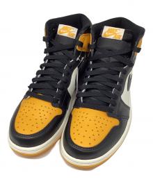 NIKE（ナイキ）の古着「エアジョーダン1 レトロ HIGH OG」｜イエロー×ブラック