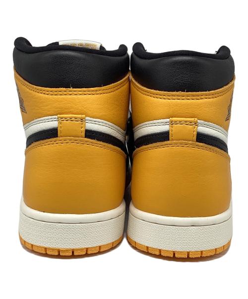 NIKE（ナイキ）NIKE (ナイキ) エアジョーダン1 レトロ HIGH OG イエロー×ブラック サイズ:26㎝の古着・服飾アイテム
