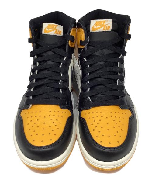 NIKE（ナイキ）NIKE (ナイキ) エアジョーダン1 レトロ HIGH OG イエロー×ブラック サイズ:26㎝の古着・服飾アイテム