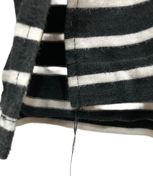 MARKA（マーカ）MARKA (マーカ) 長袖カットソー ブラック×ホワイト サイズ:1の古着・服飾アイテム