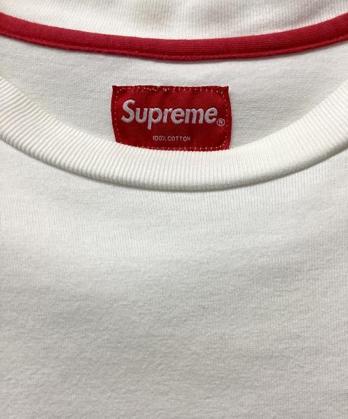 SUPREME（シュプリーム）SUPREME (シュプリーム) 半袖カットソー ホワイト サイズ:Sの古着・服飾アイテム