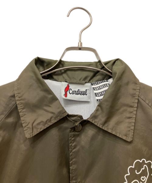 Cardinal（カーディナル）Cardinal (カーディナル) コーチジャケット オリーブ サイズ:MEDIUMの古着・服飾アイテム