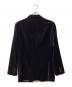 BURBERRY BLACK LABEL (バーバリーブラックレーベル) ベロアジャケット ブラック サイズ:M：15000円