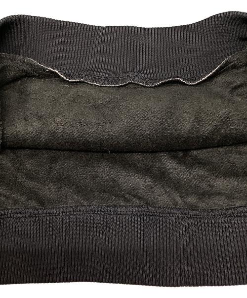 noir kei ninomiya（ノワール ケイ ニノミヤ）noir kei ninomiya (ノワール ケイ ニノミヤ) ジョーゼットスウェット グレー×ブラック サイズ:Mの古着・服飾アイテム