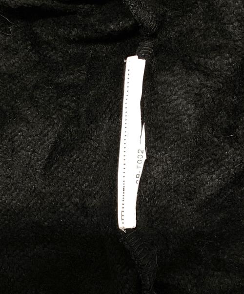 noir kei ninomiya（ノワール ケイ ニノミヤ）noir kei ninomiya (ノワール ケイ ニノミヤ) ジョーゼットスウェット グレー×ブラック サイズ:Mの古着・服飾アイテム