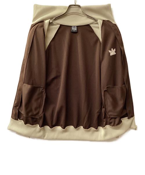 adidas（アディダス）adidas (アディダス) トラックジャケット ブラウン サイズ:Mの古着・服飾アイテム
