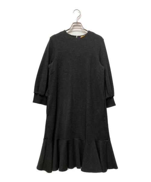 ROSSO URBAN RESEARCH（ロッソ アーバンリサーチ）ROSSO URBAN RESEARCH (ロッソ アーバンリサーチ) 長袖ワンピース ブラック サイズ:38の古着・服飾アイテム