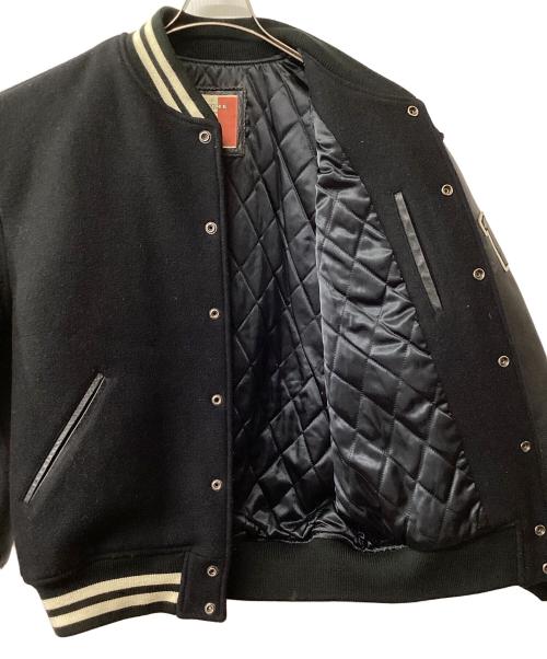 MEN'S BIGI INSPIRE（メンズビギ インスパイア）MEN'S BIGI INSPIRE (メンズビギ インスパイア) スタジャン ブラック サイズ:Lの古着・服飾アイテム