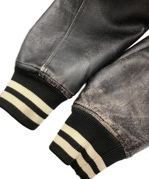 MEN'S BIGI INSPIRE（メンズビギ インスパイア）MEN'S BIGI INSPIRE (メンズビギ インスパイア) スタジャン ブラック サイズ:Lの古着・服飾アイテム