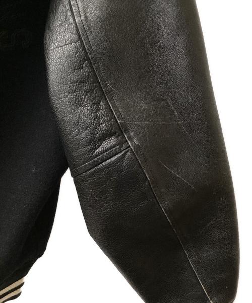 MEN'S BIGI INSPIRE（メンズビギ インスパイア）MEN'S BIGI INSPIRE (メンズビギ インスパイア) スタジャン ブラック サイズ:Lの古着・服飾アイテム