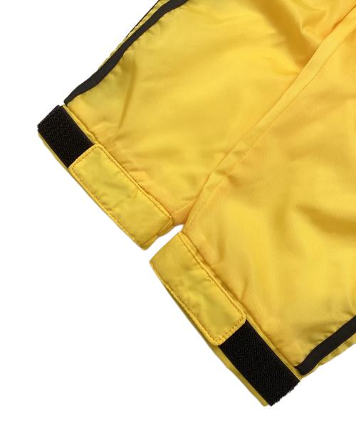 LEMONED（レモネード）LEMONED (レモネード) ナイロンジップパーカー イエロー×グレー サイズ:4の古着・服飾アイテム