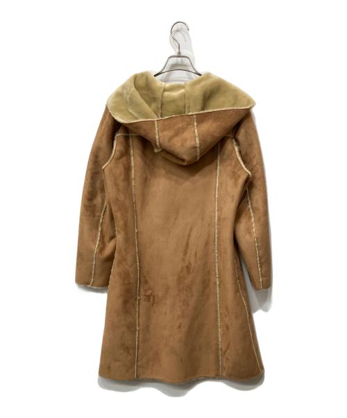 MCM（エムシーエム）MCM (エムシーエム) ムートンコート ブラウン サイズ:Mの古着・服飾アイテム