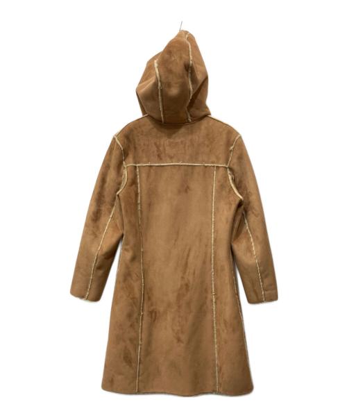 MCM（エムシーエム）MCM (エムシーエム) ムートンコート ブラウン サイズ:Mの古着・服飾アイテム