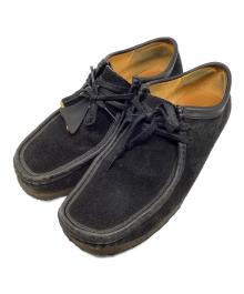 CLARKS ORIGINALS（クラークス オリジナルズ）の古着「スウェードシューズ」｜ブラック