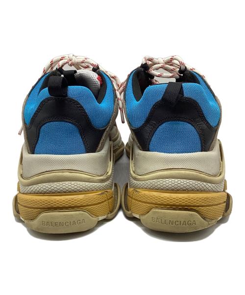BALENCIAGA（バレンシアガ）BALENCIAGA (バレンシアガ) BALENCIAGA Triple S グレー×ブラック×レッド×ブルー サイズ:28.5㎝の古着・服飾アイテム