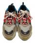 中古・古着 BALENCIAGA (バレンシアガ) BALENCIAGA Triple S グレー×ブラック×レッド×ブルー サイズ:28.5㎝：23000円