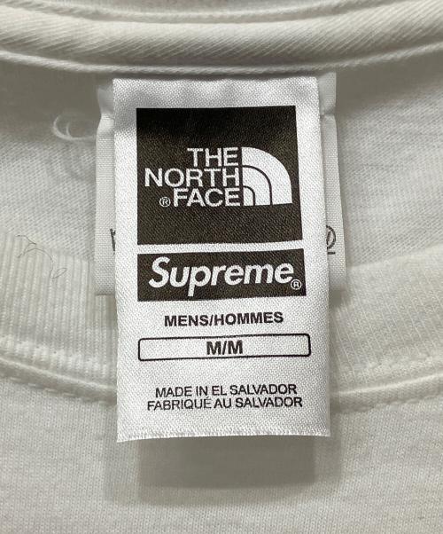 THE NORTH FACE（ザ ノース フェイス）THE NORTH FACE (ザ ノース フェイス) Supreme (シュプリーム) Expedition Photo Tee ホワイト サイズ:Mの古着・服飾アイテム