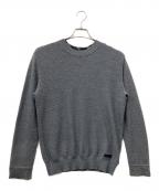 BLACK LABEL CRESTBRIDGEブラックレーベル クレストブリッジ）の古着「薄手ニット」｜グレー