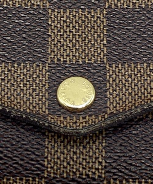 LOUIS VUITTON（ルイ ヴィトン）LOUIS VUITTON (ルイ ヴィトン) ポルトフォイユ・サラ ダミエの古着・服飾アイテム