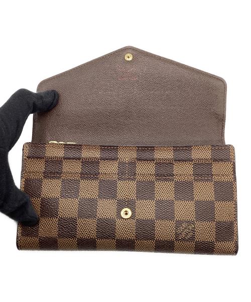 LOUIS VUITTON（ルイ ヴィトン）LOUIS VUITTON (ルイ ヴィトン) ポルトフォイユ・サラ ダミエの古着・服飾アイテム