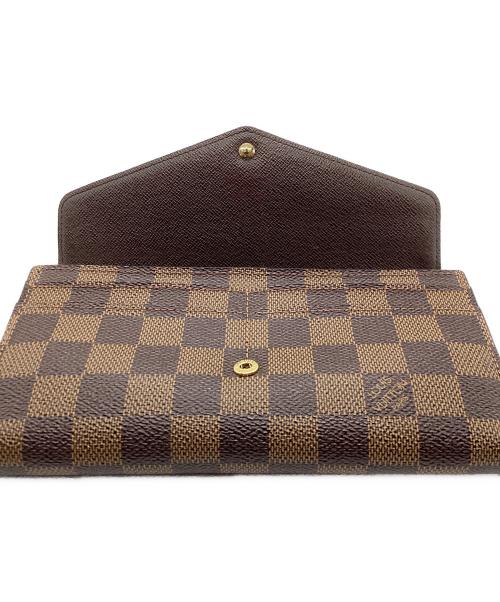 LOUIS VUITTON（ルイ ヴィトン）LOUIS VUITTON (ルイ ヴィトン) ポルトフォイユ・サラ ダミエの古着・服飾アイテム