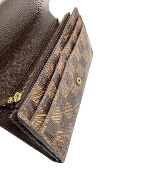 LOUIS VUITTON（ルイ ヴィトン）LOUIS VUITTON (ルイ ヴィトン) ポルトフォイユ・サラ ダミエの古着・服飾アイテム