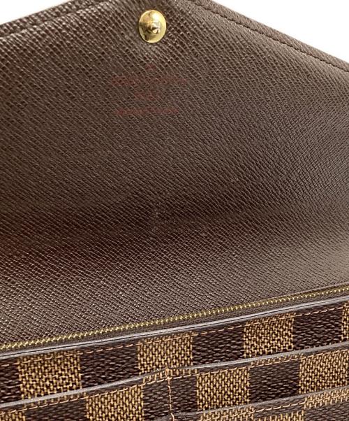 LOUIS VUITTON（ルイ ヴィトン）LOUIS VUITTON (ルイ ヴィトン) ポルトフォイユ・サラ ダミエの古着・服飾アイテム