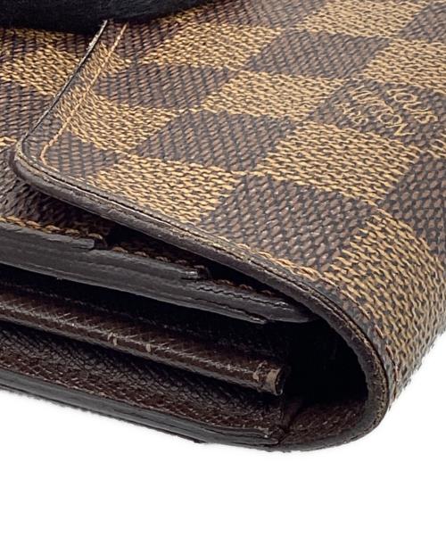 LOUIS VUITTON（ルイ ヴィトン）LOUIS VUITTON (ルイ ヴィトン) ポルトフォイユ・サラ ダミエの古着・服飾アイテム
