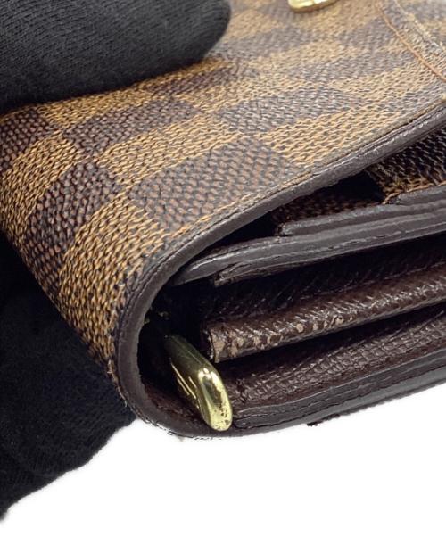 LOUIS VUITTON（ルイ ヴィトン）LOUIS VUITTON (ルイ ヴィトン) ポルトフォイユ・サラ ダミエの古着・服飾アイテム