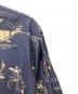 中古・古着 CAPTAIN SANTA (キャプテンサンタ) 総柄長袖シャツ ブルー サイズ:M：5000円