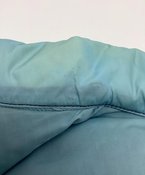 RockyMountainFeatherBed（ロッキーマウンテンフェザーベッド）RockyMountainFeatherBed (ロッキーマウンテンフェザーベッド) 切替レザーダウンベスト ネイビー サイズ:38の古着・服飾アイテム