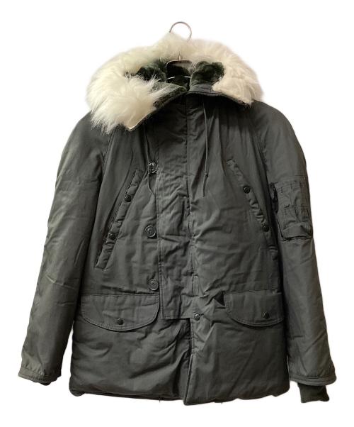 不明（不明）不明 (フメイ) N-3Bタイプコート カーキ サイズ:Sの古着・服飾アイテム