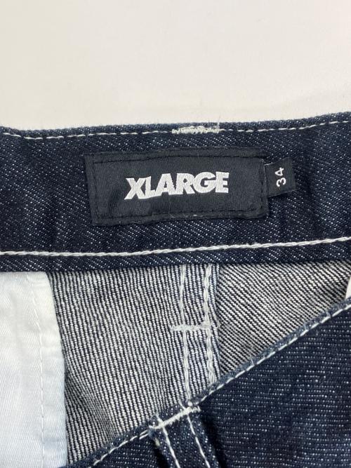 X-LARGE（エクストララージ）X-LARGE (エクストララージ) デニムパンツ インディゴ サイズ:34inchの古着・服飾アイテム