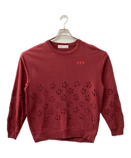 TOGA ARCHIVES（トーガアーカイブス）TOGA ARCHIVES (トーガアーカイブス) クルーネックスウェット レッド サイズ:Mの古着・服飾アイテム