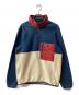 Patagonia（パタゴニア）の古着「Patagonia Microdini 1/2 Zip Fleece Pullover」｜ブルー×アイボリー