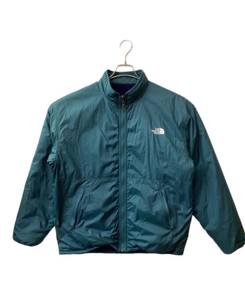 THE NORTH FACE（ザ ノース フェイス）THE NORTH FACE (ザ ノース フェイス) リバーシブルエクストリームパイルジャケット ネイビー×グリーン サイズ:Lの古着・服飾アイテム