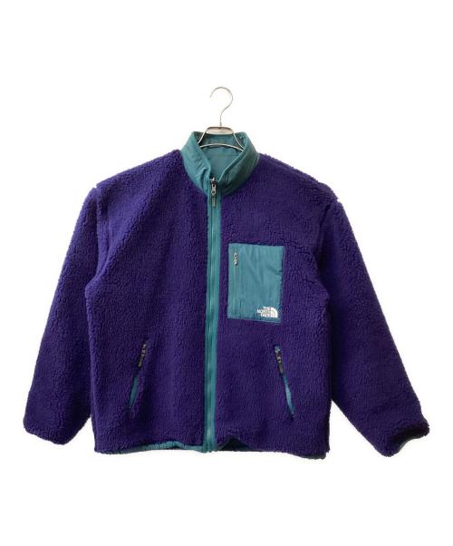 THE NORTH FACE（ザ ノース フェイス）THE NORTH FACE (ザ ノース フェイス) リバーシブルエクストリームパイルジャケット ネイビー×グリーン サイズ:Lの古着・服飾アイテム