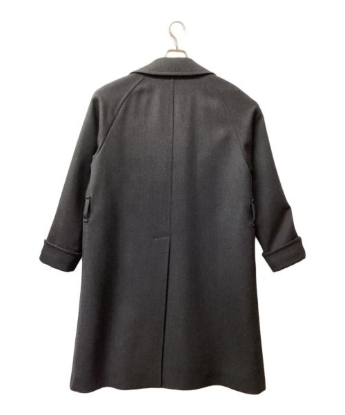 MACKINTOSH LONDON（マッキントッシュ ロンドン）MACKINTOSH LONDON (マッキントッシュ ロンドン) MACKINTOSH LONDON キャバリーツィルベルテッドコート ブラック サイズ:40の古着・服飾アイテム