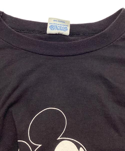 DISNEY（ディズニー）DISNEY (ディズニー) Tシャツ オールドミッキー ブラック サイズ:XLの古着・服飾アイテム