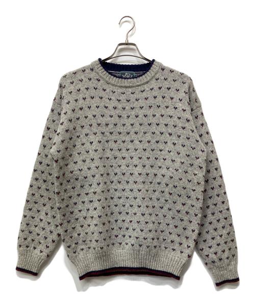 WOOLRICH（ウールリッチ）WOOLRICH (ウールリッチ) 厚手ニット グレー サイズ:Mの古着・服飾アイテム