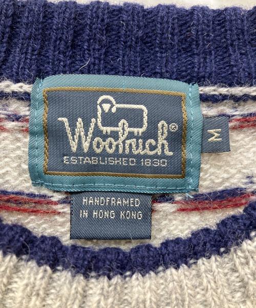 WOOLRICH（ウールリッチ）WOOLRICH (ウールリッチ) 厚手ニット グレー サイズ:Mの古着・服飾アイテム