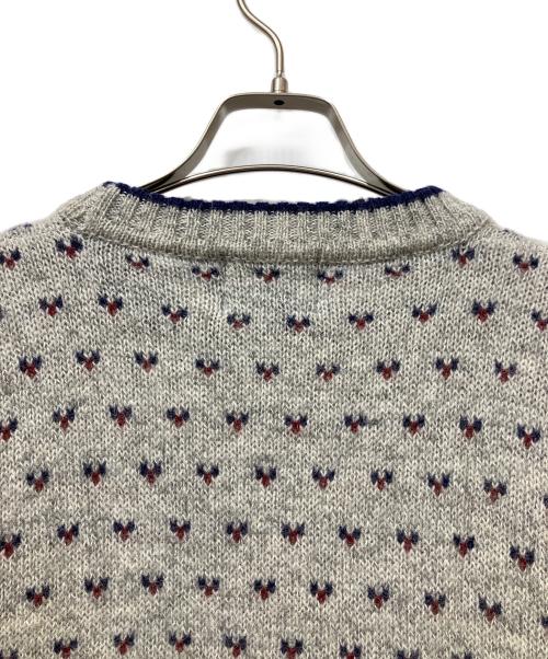 WOOLRICH（ウールリッチ）WOOLRICH (ウールリッチ) 厚手ニット グレー サイズ:Mの古着・服飾アイテム