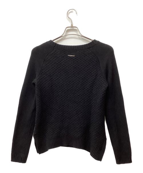 ARMANI EXCHANGE（アルマーニ エクスチェンジ）ARMANI EXCHANGE (アルマーニ エクスチェンジ) 厚手ニット ブラック サイズ:Mの古着・服飾アイテム