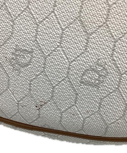 Christian Dior（クリスチャン ディオール）Christian Dior (クリスチャン ディオール) ショルダーバッグ　ハニカム ホワイト×ブラウンの古着・服飾アイテム