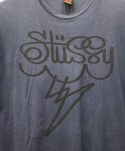 stussy（ステューシー）stussy (ステューシー) 半袖カットソー ネイビー サイズ:XLの古着・服飾アイテム