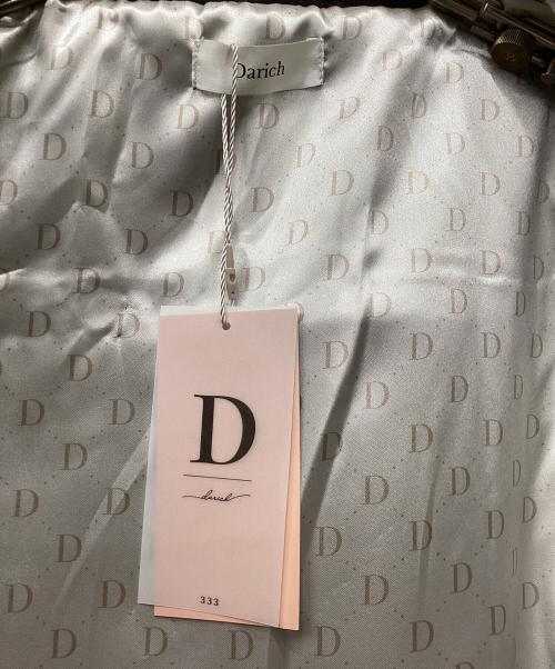 darich（ダーリッチ）darich (ダーリッチ) シャギーライダースジャケット ブラック サイズ:Freeの古着・服飾アイテム