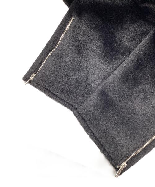 darich（ダーリッチ）darich (ダーリッチ) シャギーライダースジャケット ブラック サイズ:Freeの古着・服飾アイテム