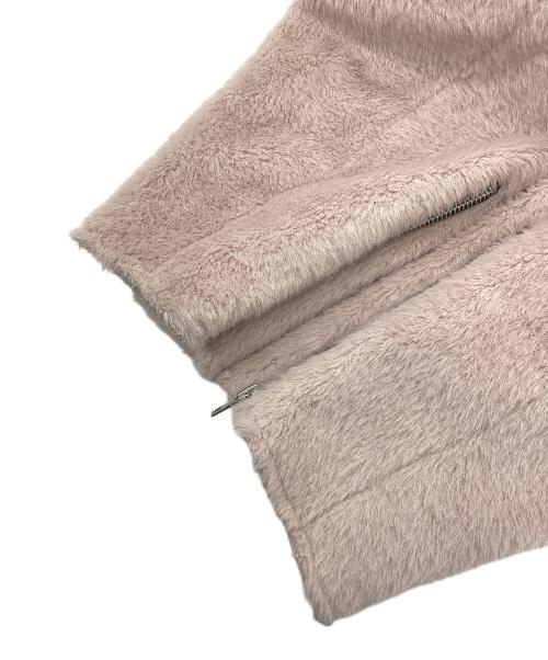 darich（ダーリッチ）darich (ダーリッチ) シャギーライダースジャケット ピンク サイズ:Freeの古着・服飾アイテム