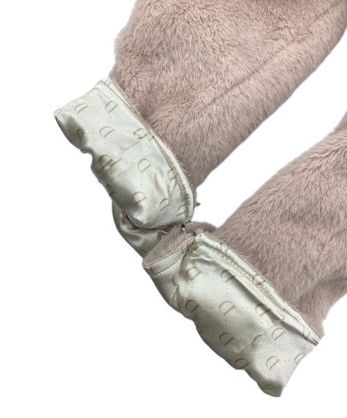 darich（ダーリッチ）darich (ダーリッチ) シャギーライダースジャケット ピンク サイズ:Freeの古着・服飾アイテム