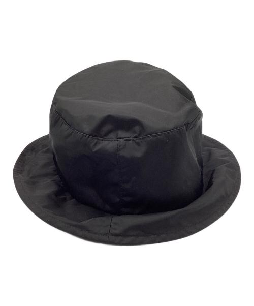MONCLER（モンクレール）MONCLER (モンクレール) ナイロンバケットハット ブラック サイズ:56の古着・服飾アイテム